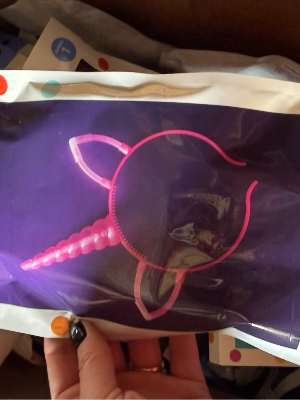 Spritz Pink Glow Unicorn Headband with Ears